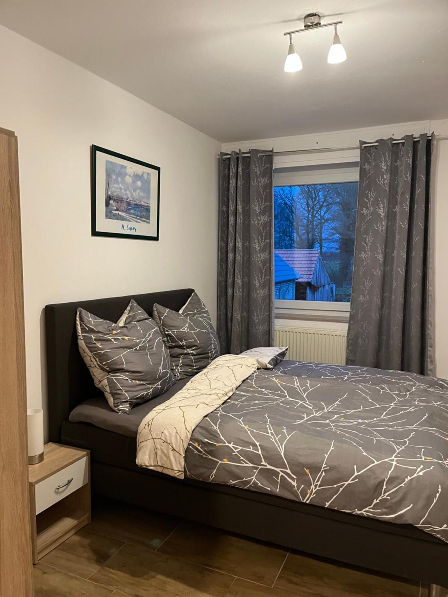 Wunderschoene Ferienwohnung Mit Balkon Auf Dem Bauernhof Greven Kültér fotó