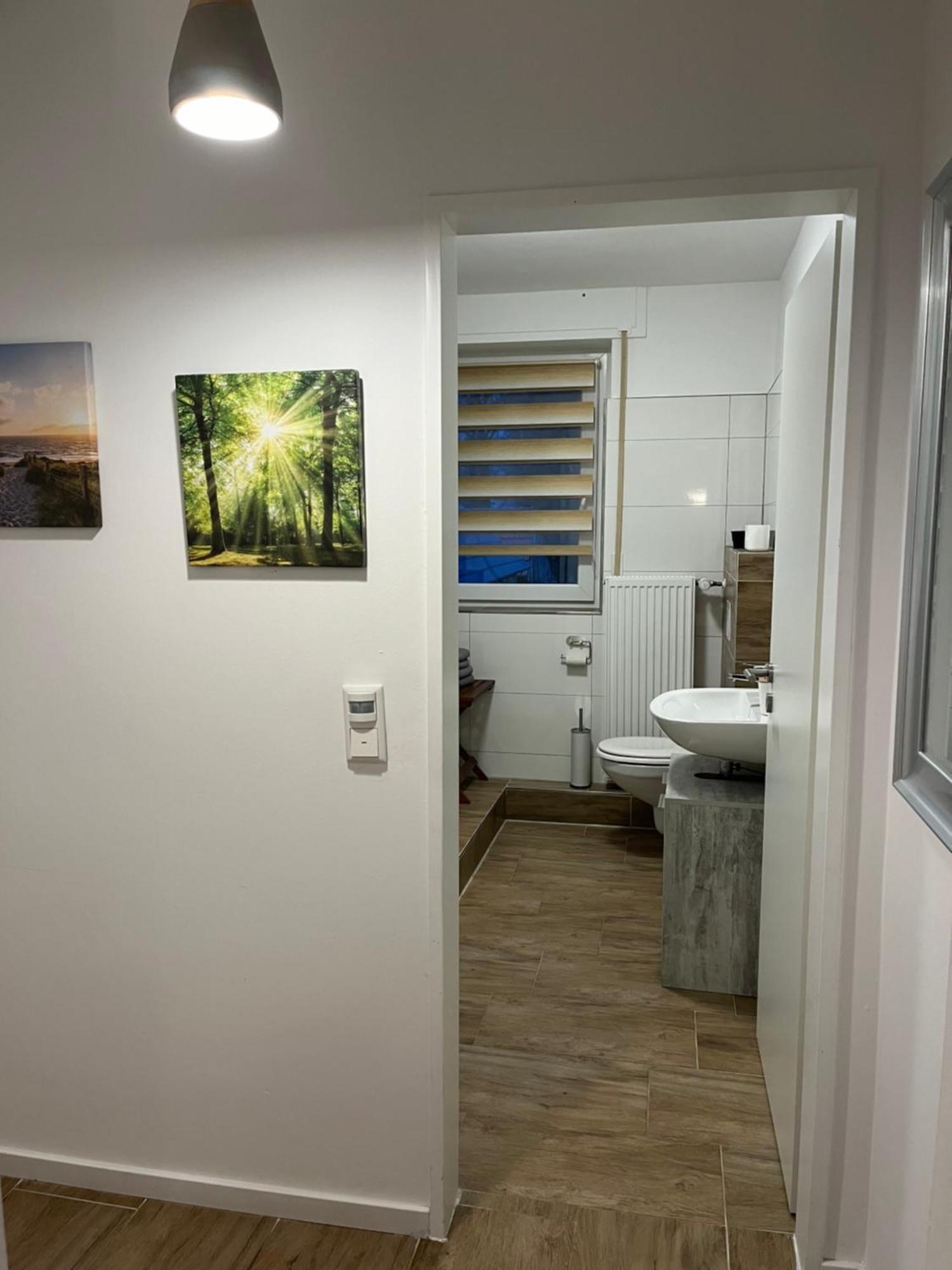 Wunderschoene Ferienwohnung Mit Balkon Auf Dem Bauernhof Greven Kültér fotó