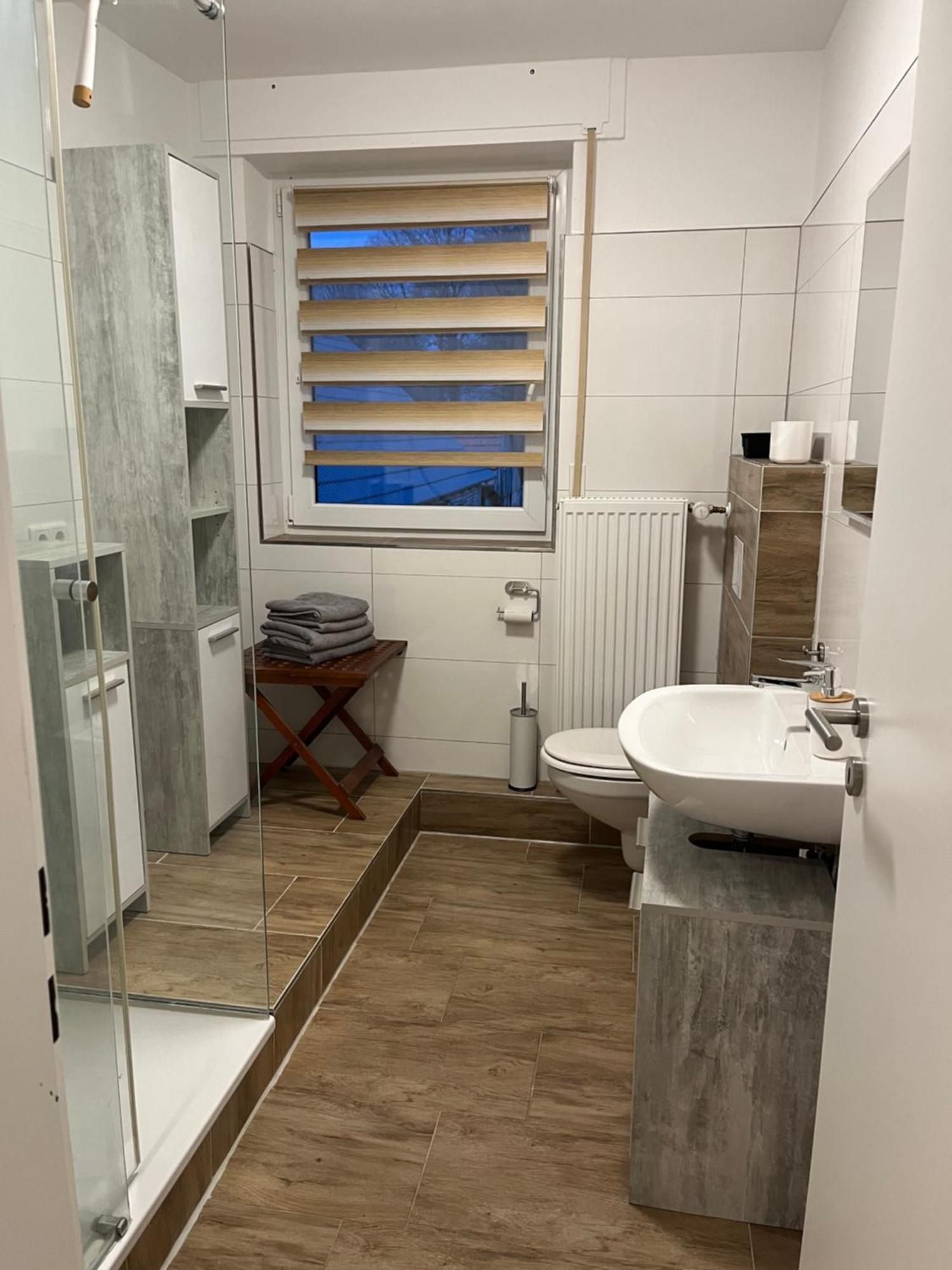 Wunderschoene Ferienwohnung Mit Balkon Auf Dem Bauernhof Greven Kültér fotó