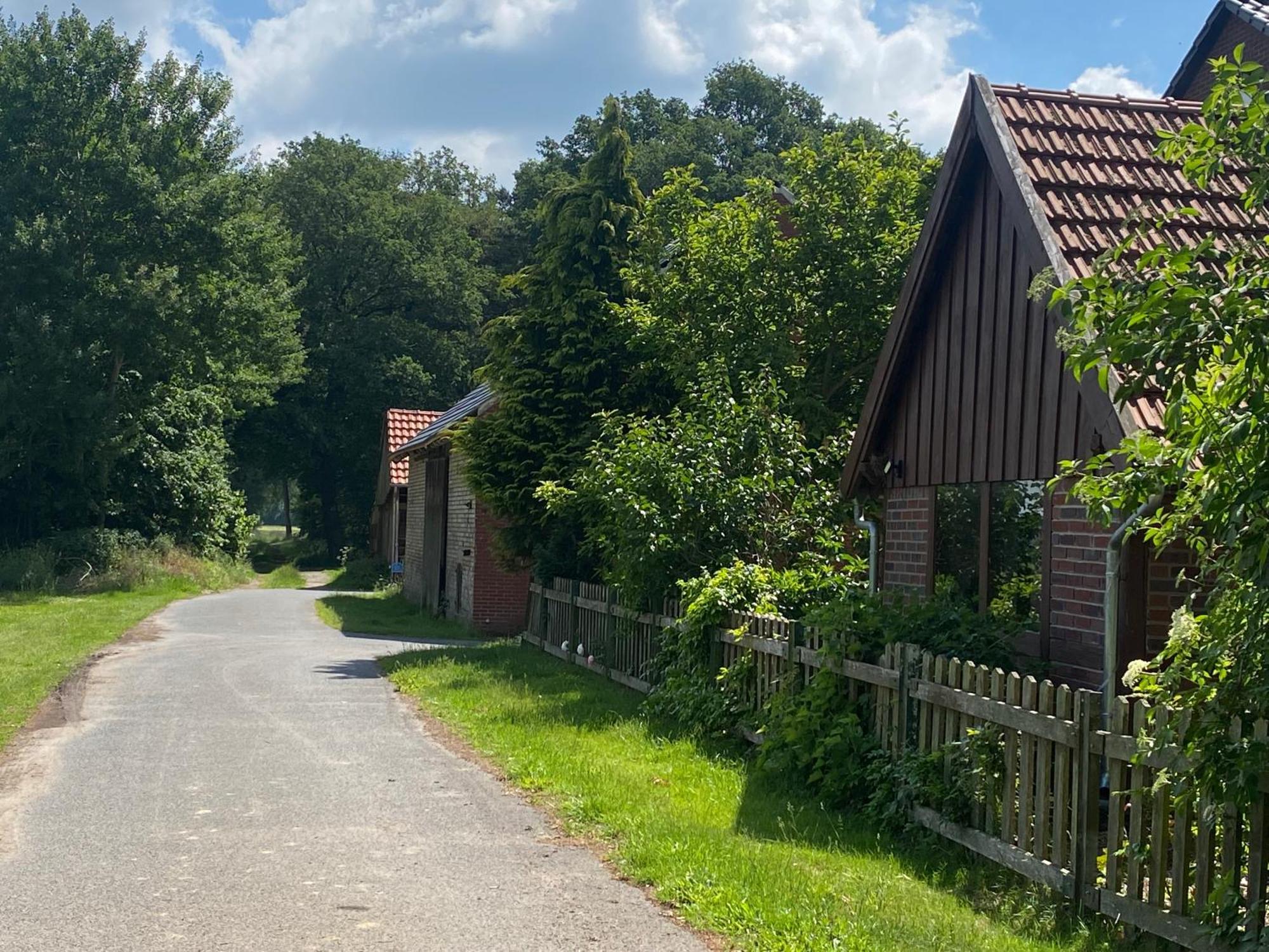 Wunderschoene Ferienwohnung Mit Balkon Auf Dem Bauernhof Greven Kültér fotó